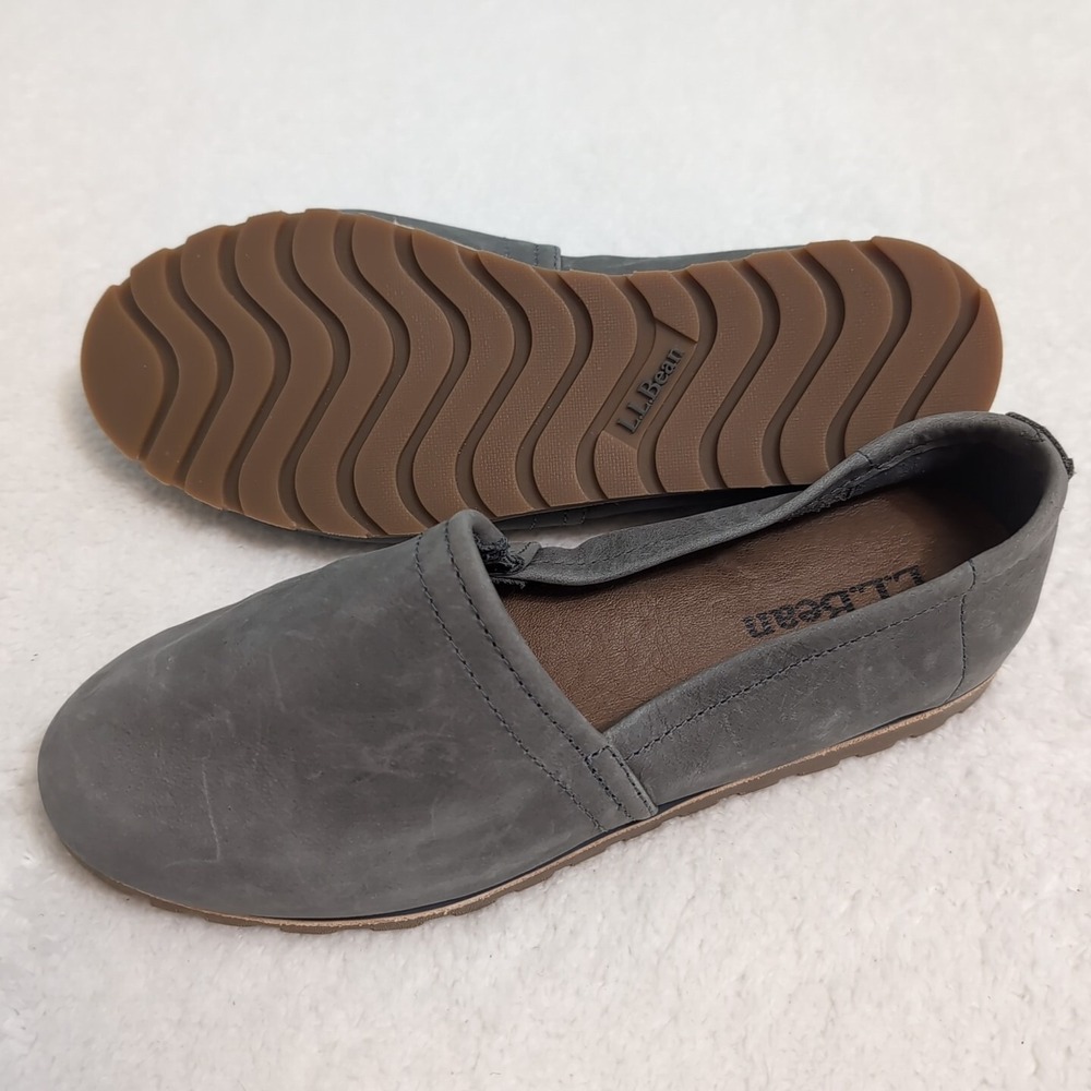 NEWLL Bean Sedona Sage Suede Slip On Shoes 6.5 M Women's Lakewashed Slip-On